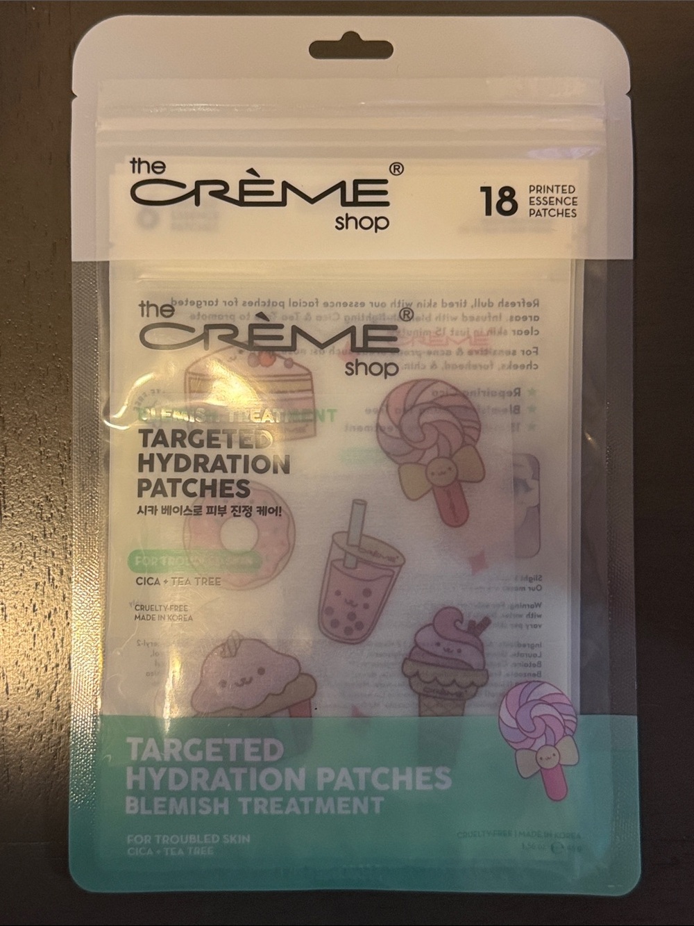 🌻 The Crème Shop Targeted Hydration Patches 18 Count NEW